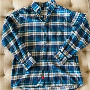 Mountain Khakis blue flannel